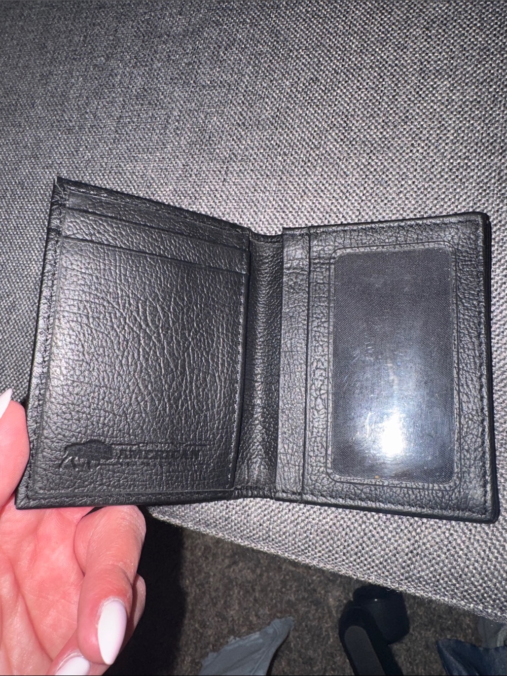 Genuine American Leather Bi-Fold Card & ID Holder